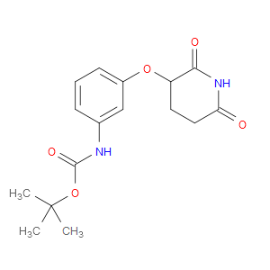tert-butyl (3-((2,6-dioxopiperidin-3-yl)oxy)phenyl)carbamate
