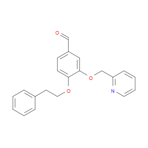4-(2-Phenylethoxy)-3-(2-pyridinylmethoxy)benzaldehyde