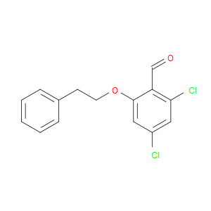 2,4-Dichloro-6-(2-phenylethoxy)benzaldehyde