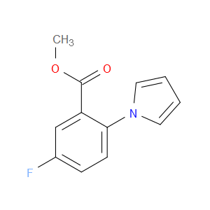 Methyl 5-fluoro-2-(1H-pyrrol-1-yl)benzoate