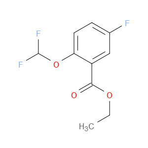 Ethyl 2-(difluoromethoxy)-5-fluorobenzoate