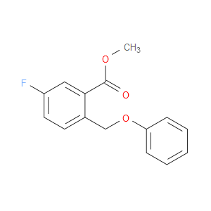 Methyl 5-fluoro-2-(phenoxymethyl)benzoate