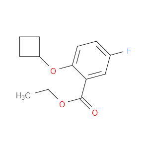 Ethyl 2-(cyclobutyloxy)-5-fluorobenzoate