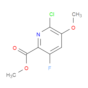 methyl 6-chloro-3-fluoro-5-methoxypicolinate