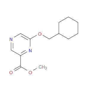 Methyl 6-(cyclohexylmethoxy)-2-pyrazinecarboxylate