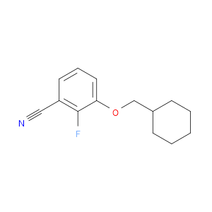 Benzonitrile, 3-(cyclohexylmethoxy)-2-fluoro-