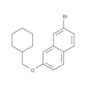 Naphthalene, 2-bromo-7-(cyclohexylmethoxy)-