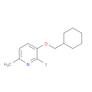 Pyridine, 3-(cyclohexylmethoxy)-2-iodo-6-methyl-