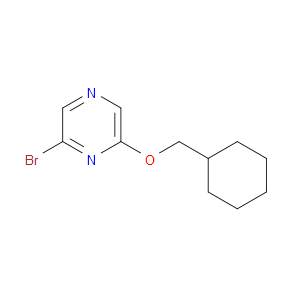 Pyrazine, 2-bromo-6-(cyclohexylmethoxy)-
