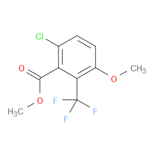 methyl 6-chloro-3-methoxy-2-(trifluoromethyl)benzoate
