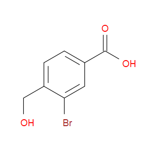 3-bromo-4-(hydroxymethyl)benzoic acid