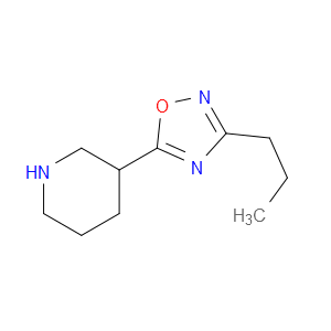 3-(3-Propyl-1,2,4-oxadiazol-5-yl)piperidine