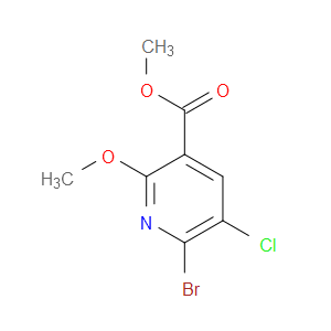 methyl 6-bromo-5-chloro-2-methoxynicotinate