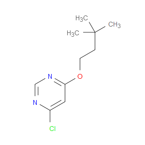 4-Chloro-6-(3,3-dimethylbutoxy)pyrimidine