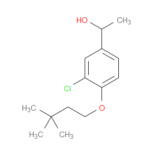 3-Chloro-4-(3,3-dimethylbutoxy)-α-methylbenzenemethanol