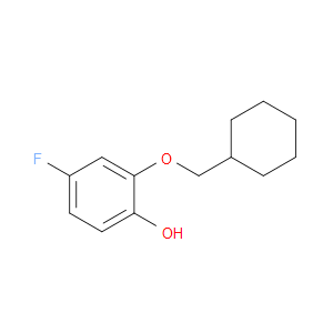 Phenol, 2-(cyclohexylmethoxy)-4-fluoro-
