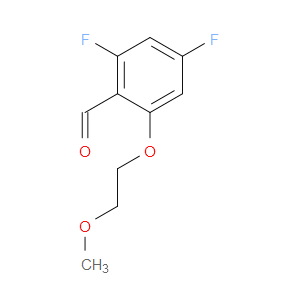 Benzaldehyde, 2,4-difluoro-6-(2-methoxyethoxy)-