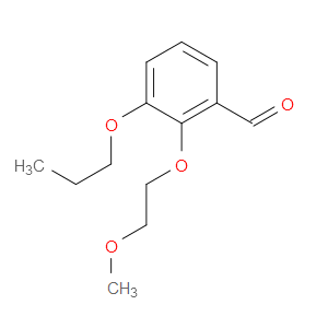 Benzaldehyde, 2-(2-methoxyethoxy)-3-propoxy-