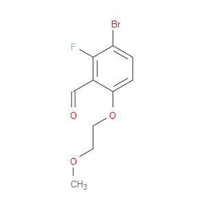 Benzaldehyde, 3-bromo-2-fluoro-6-(2-methoxyethoxy)-