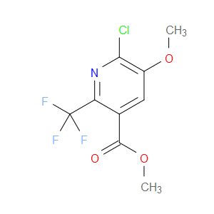methyl 6-chloro-5-methoxy-2-(trifluoromethyl)nicotinate