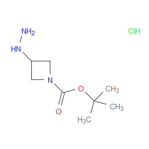 tert-butyl 3-hydrazinylazetidine-1-carboxylate hydrochloride