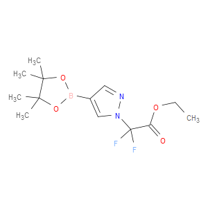 ethyl 2,2-difluoro-2-(4-(4,4,5,5-tetramethyl-1,3,2-dioxaborolan-2-yl)-1H-pyrazol-1-yl)acetate