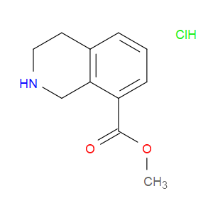 methyl 1,2,3,4-tetrahydroisoquinoline-8-carboxylate hydrochloride