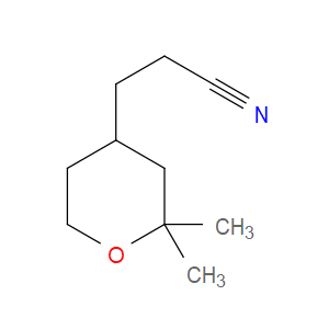 Tetrahydro-2,2-dimethyl-2H-pyran-4-propanenitrile