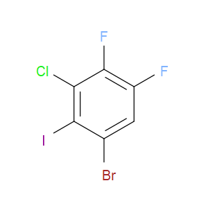 1-bromo-3-chloro-4,5-difluoro-2-iodobenzene