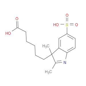 2,3-Dimethyl-5-sulfo-3H-indole-3-hexanoic acid