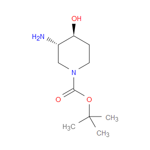 rel-1,1-Dimethylethyl (3R,4R)-3-amino-4-hydroxy-1-piperidinecarboxylate