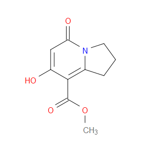 Methyl 1,2,3,5-tetrahydro-7-hydroxy-5-oxo-8-indolizinecarboxylate