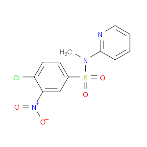 4-Chloro-N-methyl-3-nitro-N-2-pyridinylbenzenesulfonamide