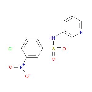 4-Chloro-3-nitro-N-3-pyridinylbenzenesulfonamide