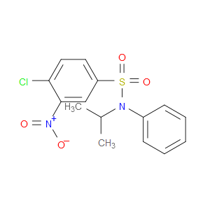 4-Chloro-N-(1-methylethyl)-3-nitro-N-phenylbenzenesulfonamide