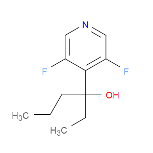 α-Ethyl-3,5-difluoro-α-propyl-4-pyridinemethanol