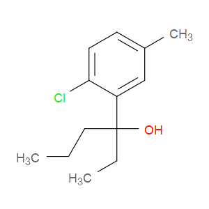 2-Chloro-α-ethyl-5-methyl-α-propylbenzenemethanol