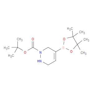 tert-butyl 5-(4,4,5,5-tetramethyl-1,3,2-dioxaborolan-2-yl)-2,3-dihydropyridazine-1(6H)-carboxylate