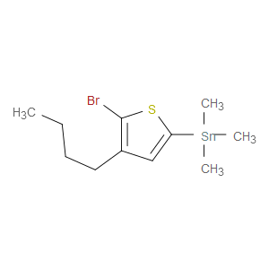 Stannane, (5-bromo-4-butyl-2-thienyl)trimethyl-