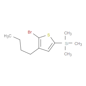Thiophene, 2-bromo-3-butyl-5-(trimethylsilyl)-