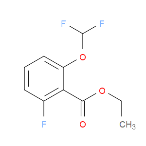 ethyl 2-(difluoromethoxy)-6-fluorobenzoate