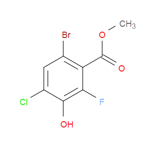 methyl 6-bromo-4-chloro-2-fluoro-3-hydroxybenzoate