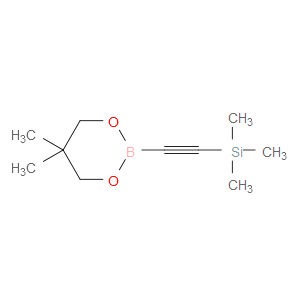 ((5,5-dimethyl-1,3,2-dioxaborinan-2-yl)ethynyl)trimethylsilane