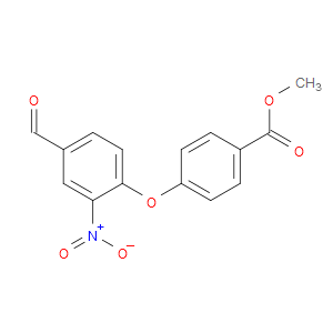Methyl 4-(4-formyl-2-nitrophenoxy)benzoate
