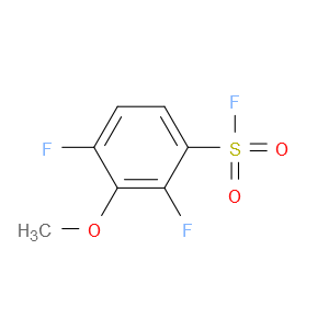 Benzenesulfonyl fluoride, 2,4-difluoro-3-methoxy-
