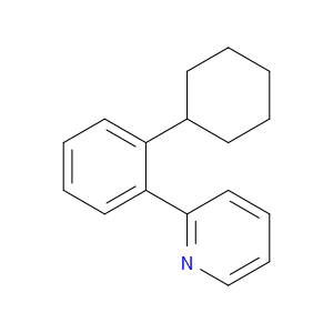 Pyridine, 2-(2-cyclohexylphenyl)-