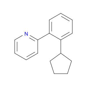 Pyridine, 2-(2-cyclopentylphenyl)-