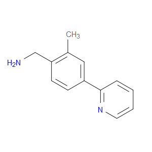 Benzenemethanamine, 2-methyl-4-(2-pyridinyl)-