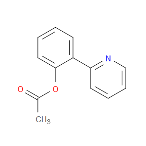 Phenol, 2-(2-pyridinyl)-, 1-acetate