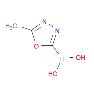 B-(5-Methyl-1,3,4-oxadiazol-2-yl)boronic acid